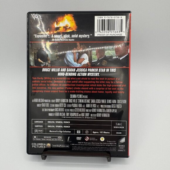 Striking Distance (1993) DVD - Good Condition - Picture 2 of 5